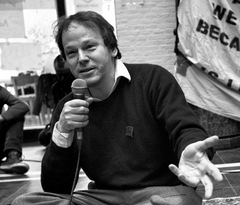 O David Graeber μιλά στο Πανεπιστήμιο του Άμστερνταμ