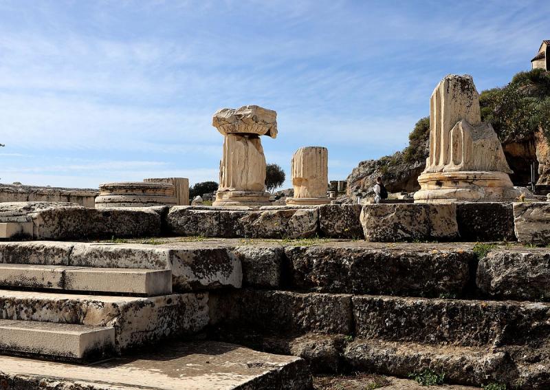 Ο αρχαιολογικός χώρος στην Ελευσίνα