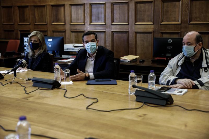 Ο Αλέξης Τσίπρας και ο Νίκος Φίλης