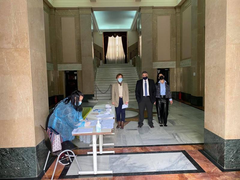 Βασίλης Κορκίδης και τεστ κορονοϊού