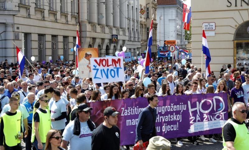 Διαδηλώσεις κατά της άμβλωσης στην Κροατία