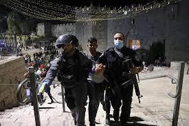 αστυνομικοί στα επεισόδια στο Ισραήλ