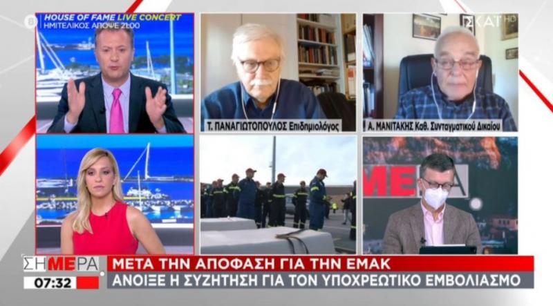 Αντώνης Μανιτάκης στον ΣΚΑΪ