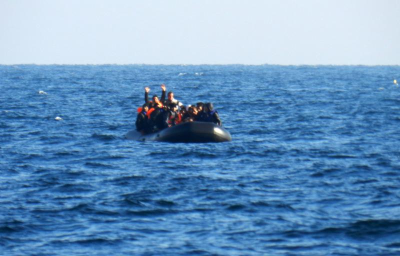 μετανάστες θάλασσα