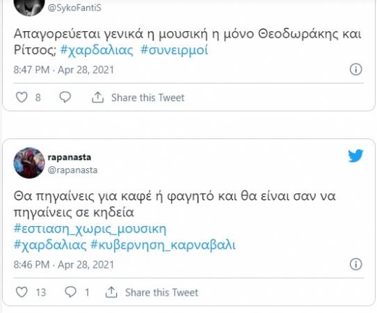 Twitter εστίαση