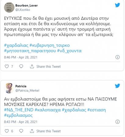 Twitter εστίαση