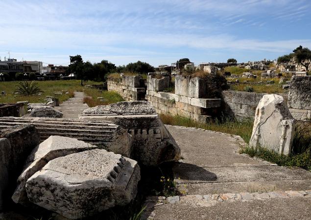 Αρχαιολογικός χώρος στην Ελευσίνα