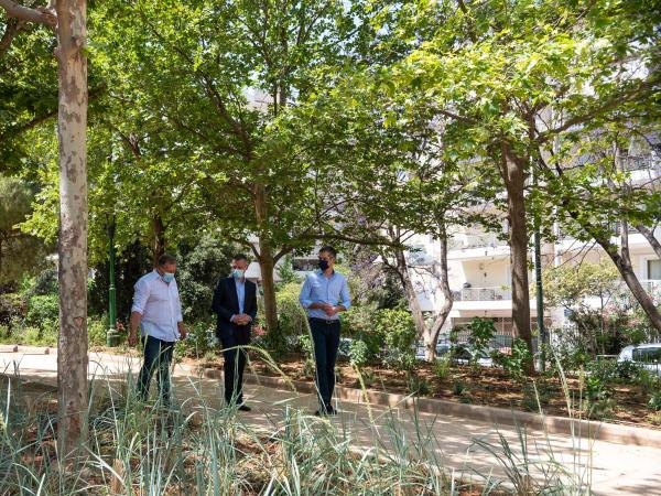 Μπακογιάννης στο πάρκο Φιξ