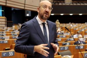 ο πρόεδρος του ευρωπαϊκού συμβουλίου, Σαρλ Μισέλ