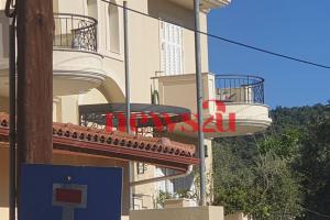 Το σπίτι που δολοφονήθηκε η γυναίκα στα Γλυκά Νερά