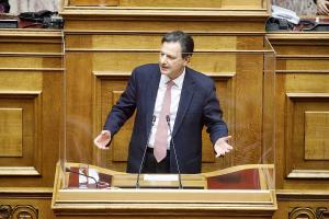 Θεόδωρος Σκυλακάκης στο βήμα της Βουλής