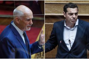 Αλέξης Τσίπρας και Γιώργος Παπανδρέου