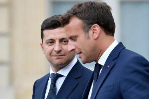 Μακρόν Ζελένσκι 