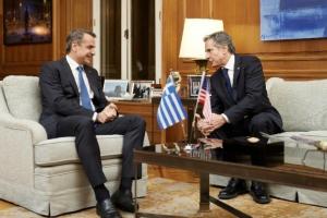 μητσοτάκης μπλίνκεν