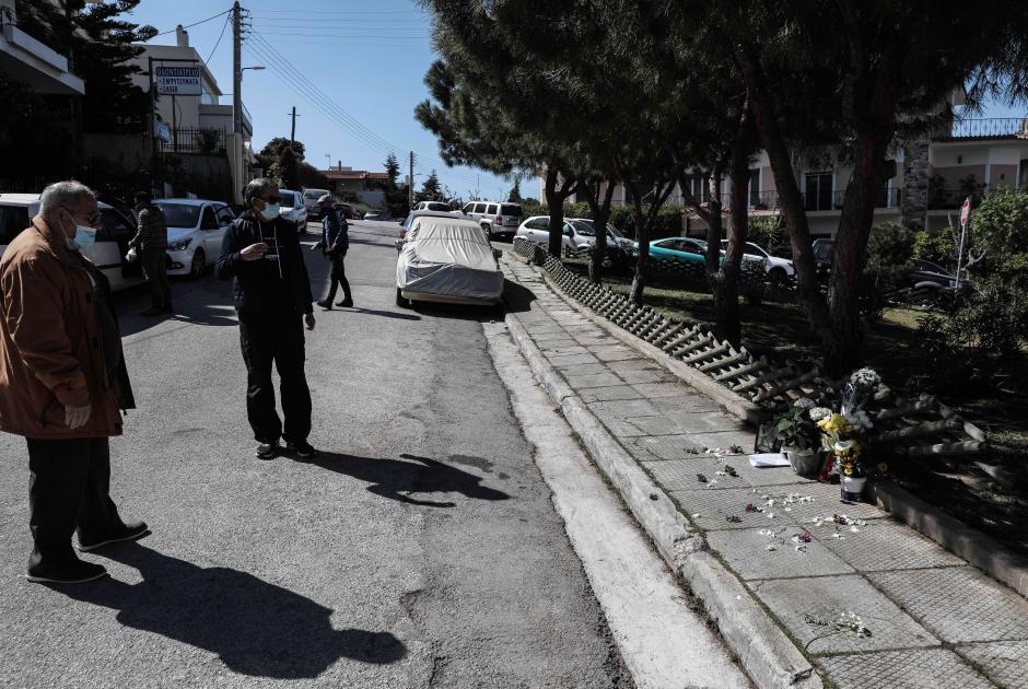 Σημείο Δολοφονίας Καραϊβάζ στον Άλιμο