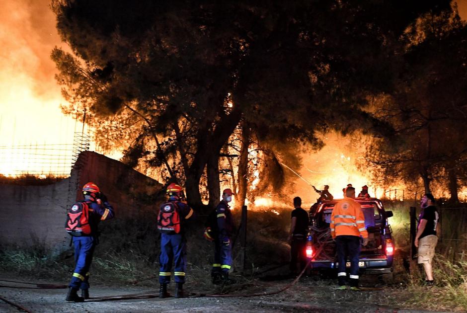 Φωτιά Σχίνος Κορινθίας