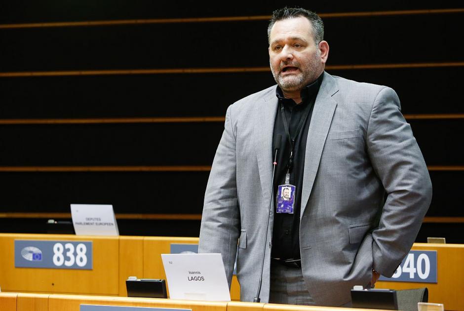 Γιάννης Λαγός στο Ευρωπαϊκό Κοινοβούλιο