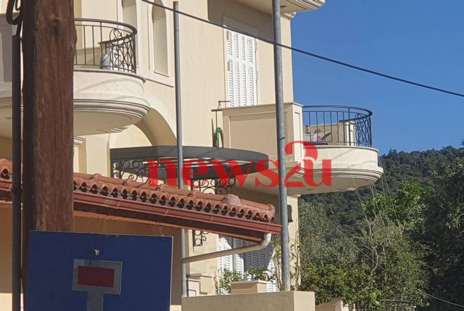 Το σπίτι που δολοφονήθηκε η γυναίκα στα Γλυκά Νερά