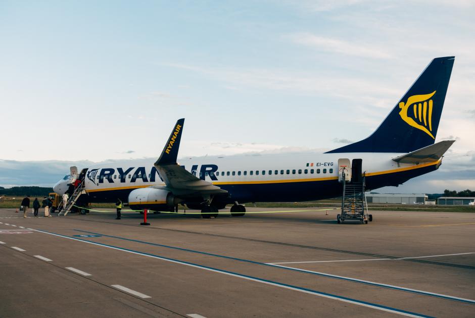 ryanair αεροπλάνο