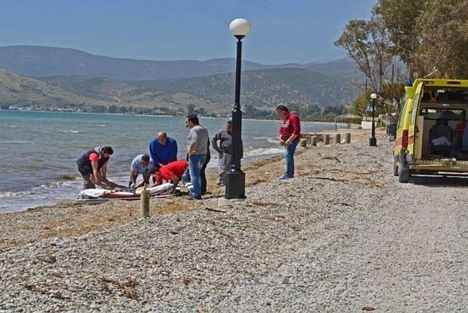 ΕΚΑΒ στην παραλία