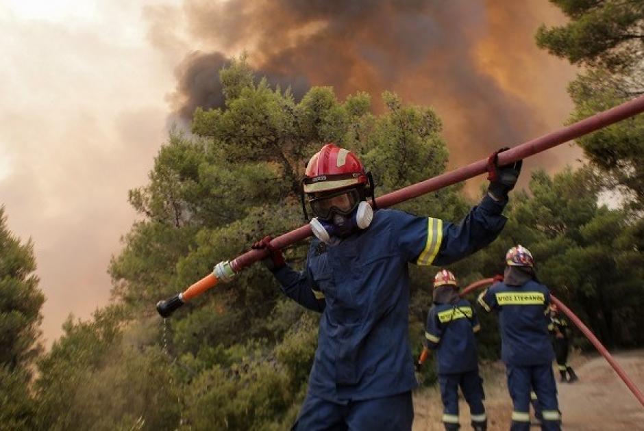 Φωτιά στην Αττική