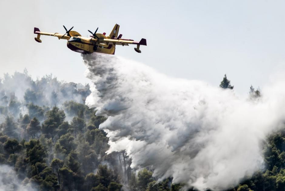 φωτια στα Βιλια τριτη μέρα