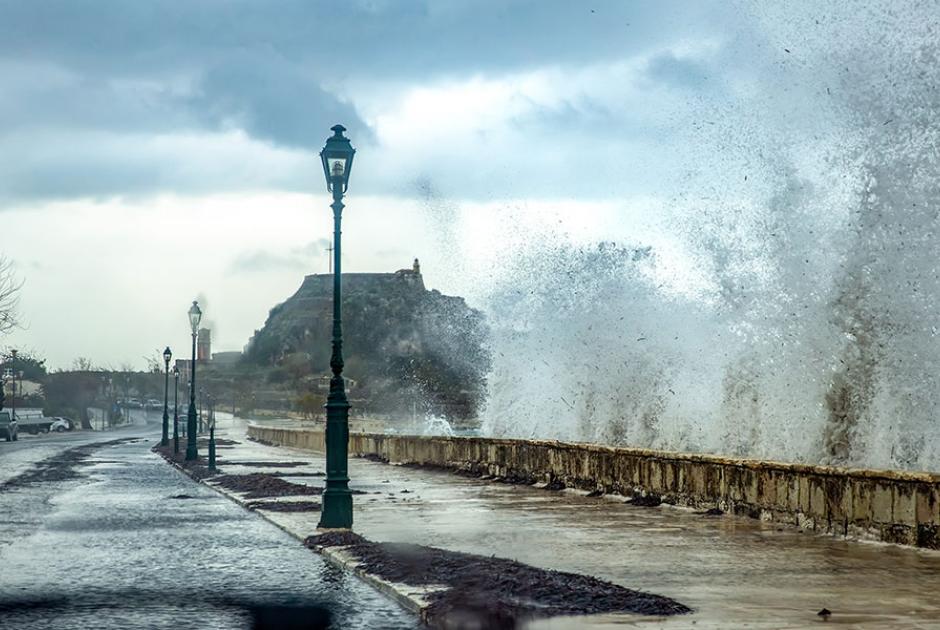 Κέρκυρα κακοκαιρία άνεμοι 