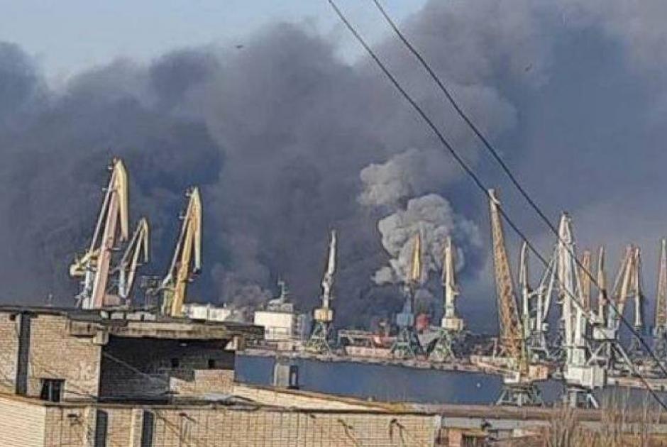 λιμάνι Μπερντιάνσκ εκρήξεις 