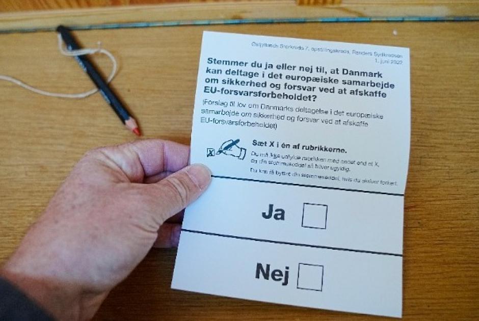 Δανία δημοψήφισμα 