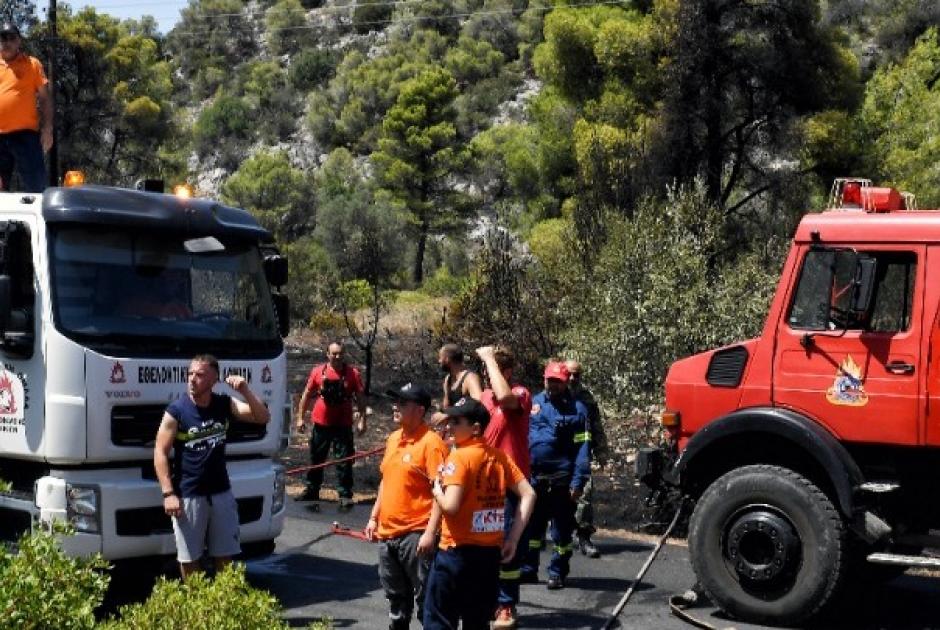 Πυρκαγιά Αττική 