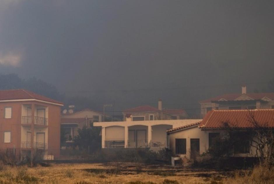 Λεσβος φωτιά 