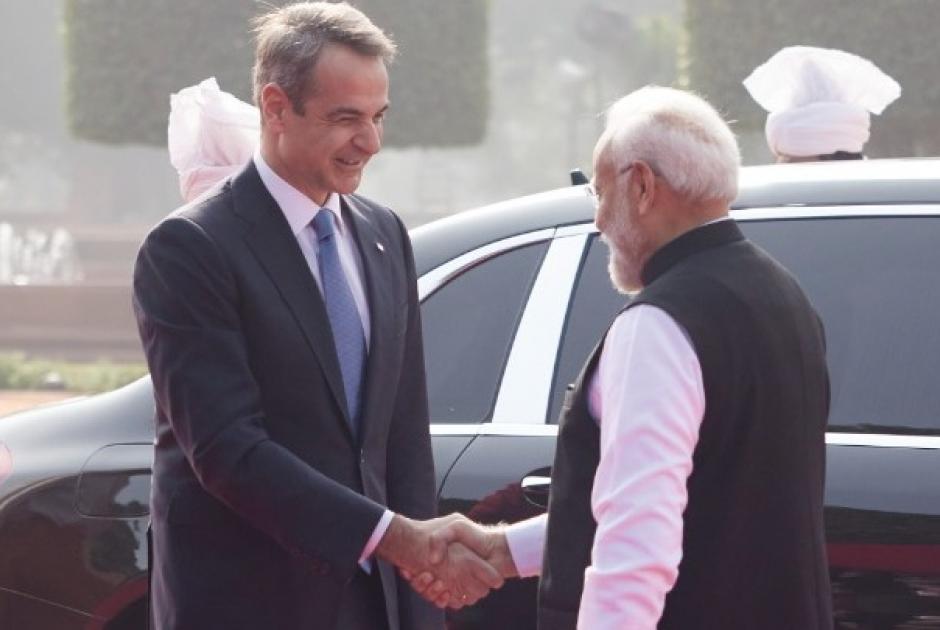 Mitsotakis india