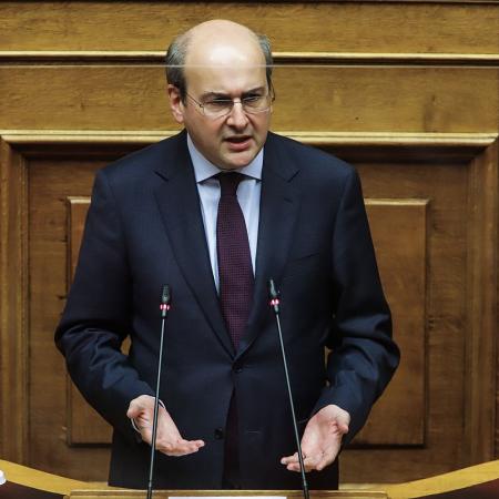 Κωστής Χατζηδάκης στη Βουλή