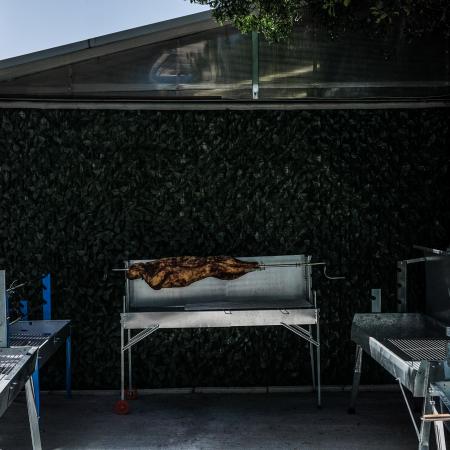 αρνί σε σούβλα