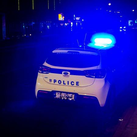 Περιπολικό το βράδυ