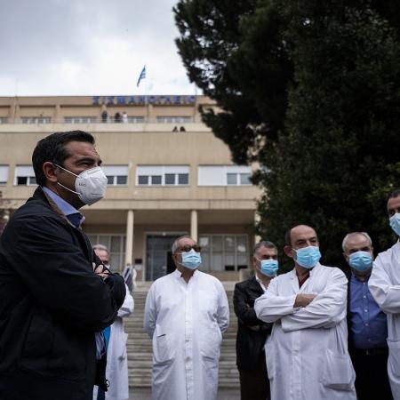 Ο Αλέξης Τσίπρας στο Σισμανόγλειο