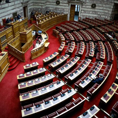 ο χώρος του ελληνικού Κοινοβουλίου 