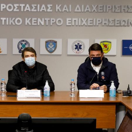 Νίκος Χαρδαλιάς και Μιχάλης Χρυσοχοΐδης