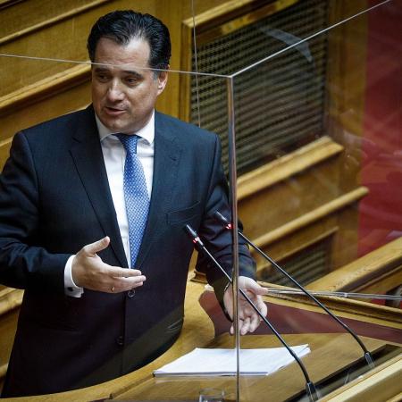 Άδωνις Γεωργιάδης στη Βουλή
