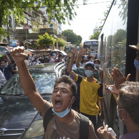 συγκρούσεις στη Μιανμάρ