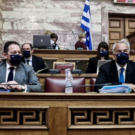 Στέλιος Πέτσας και Μάκης Βορίδης