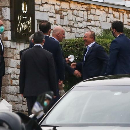 Μεβλούτ Τσαβούσογλου και Νίκος Δένδιας