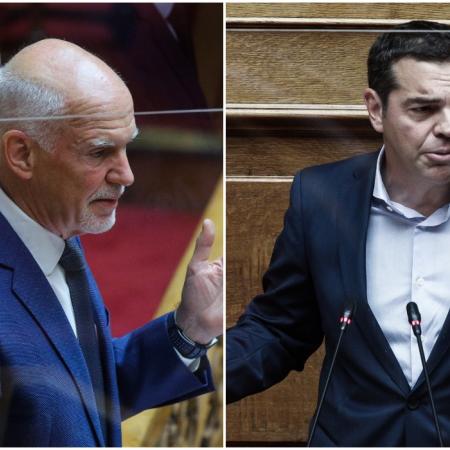Αλέξης Τσίπρας και Γιώργος Παπανδρέου