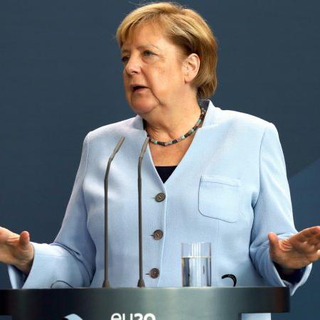 Η Μέρκελ σε ομιλία