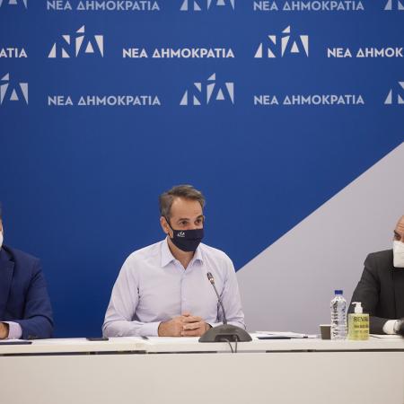 Κυριάκος Μητσοτάκης στο διαγραμματειακό συνέδριο της Νέας Δημοκρατίας