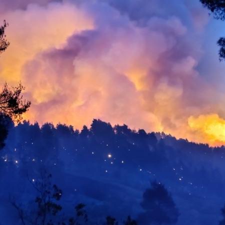 Φωτιά στην Εύβοια