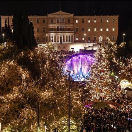 αθηνα χριστουγεννα 2023