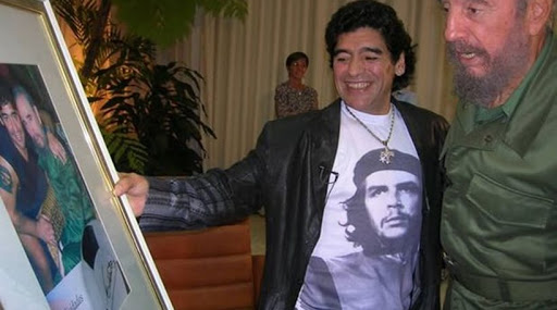 maradona fidel kastro 