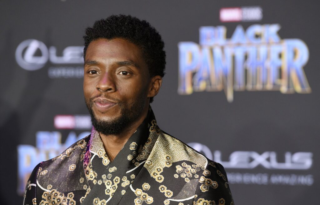 o chadwick boseman stin parousiasi tou black panther