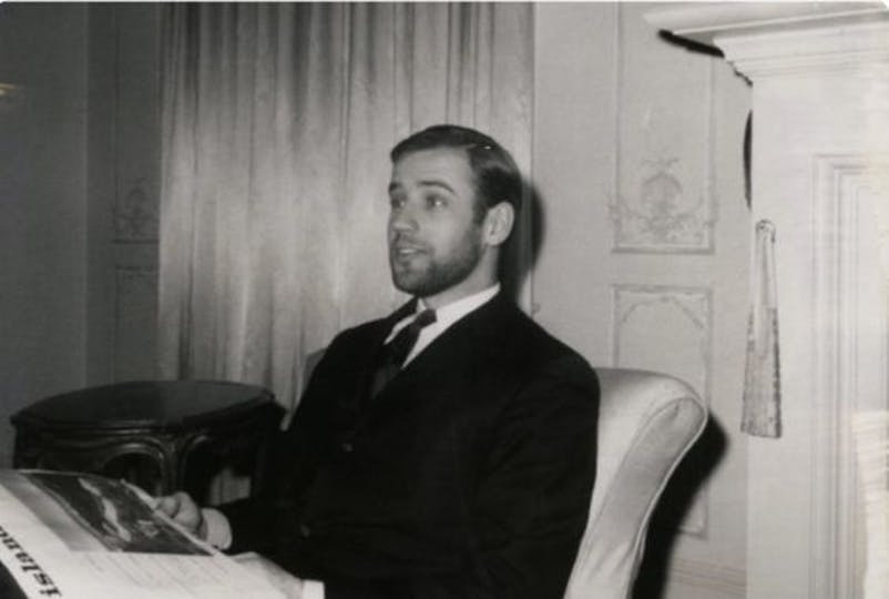 Ο Τζο Μπάιντεν σε νεαρή ηλικία